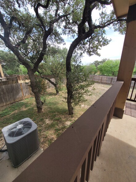 Back yard - 2502 Villa Rufina