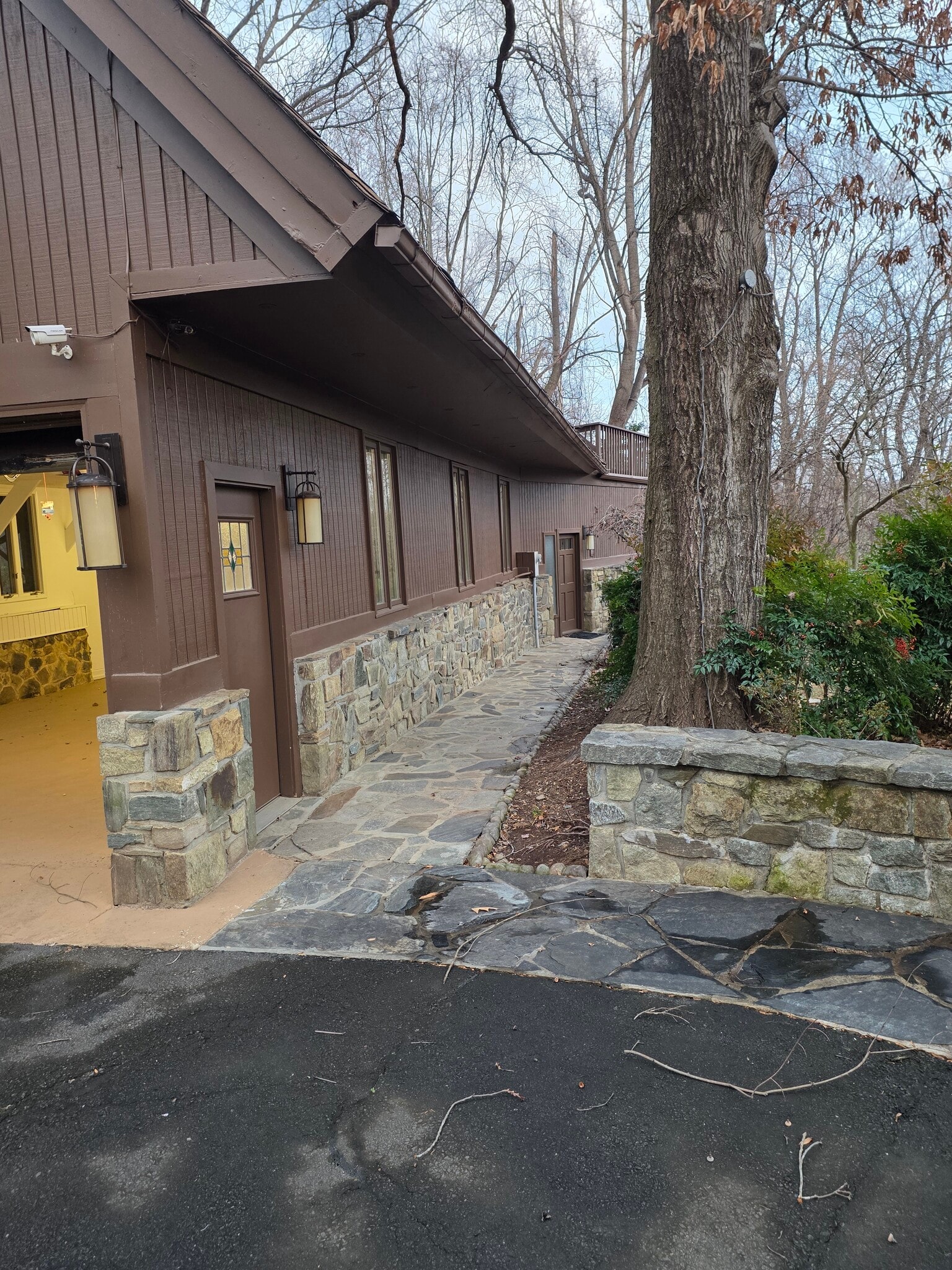 Walkway from one side (also has another entrance) - 548 River Bend Rd