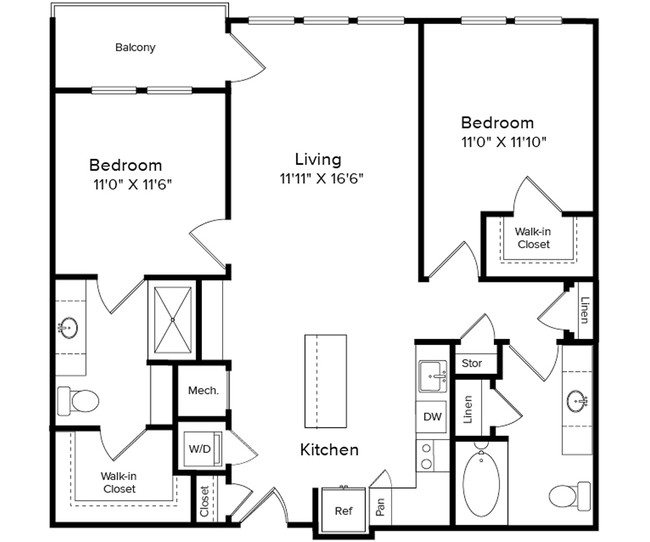 Floorplan - Avalon Arundel Crossing