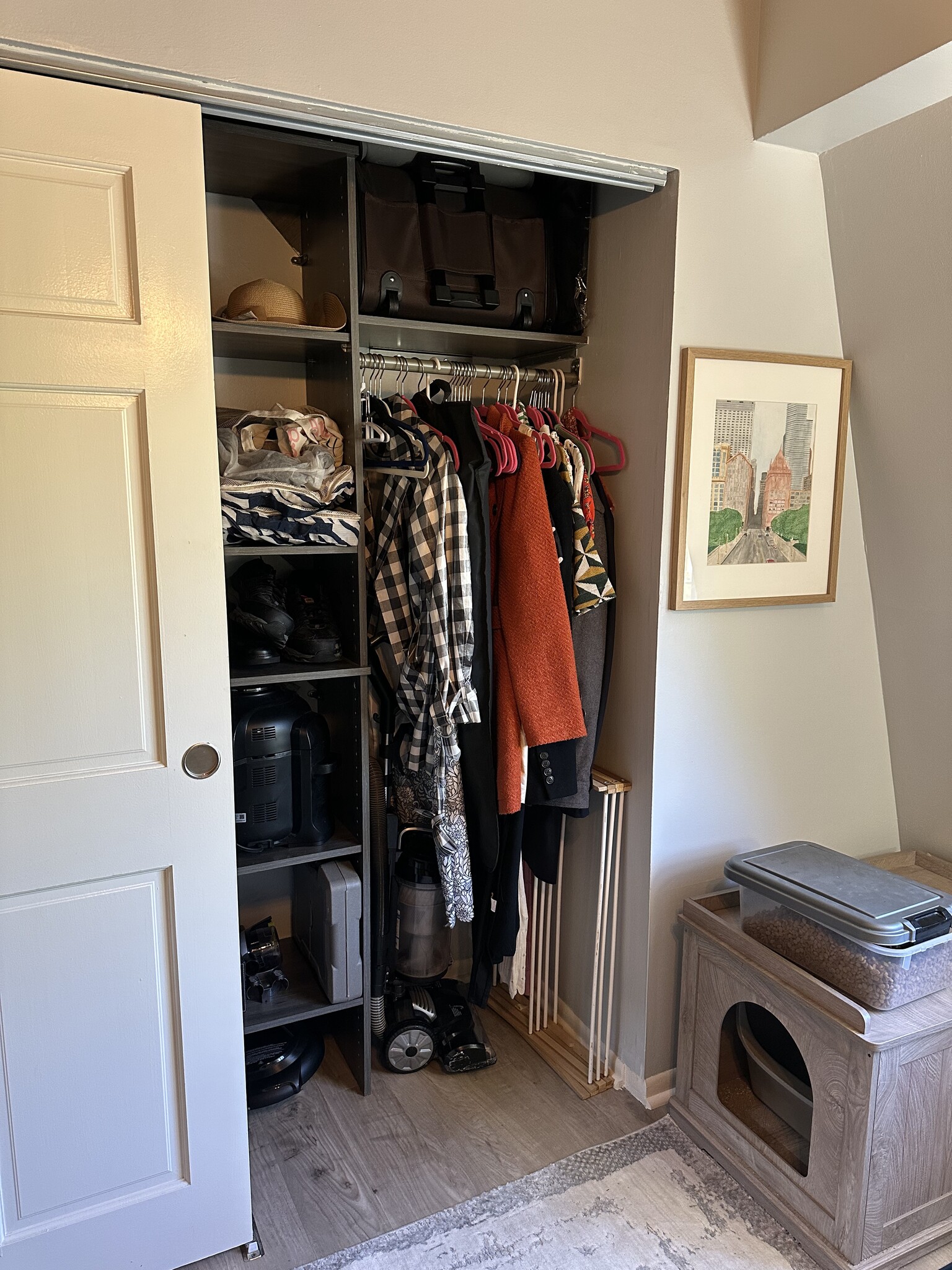 Second bedroom closet - 1846 N Hudson Ave