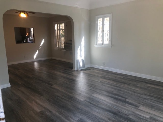 LIVING ROOM LOOKING INTO DINING ROOM WITH KITCHEN PASS THROUGH - 410 N Orange Grove Ave