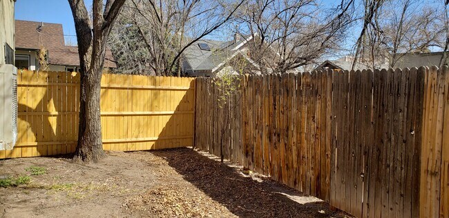 back yard - 1012 Fruit Ave NW
