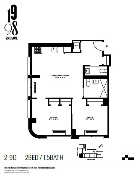 Floorplan - 1998 Second Avenue