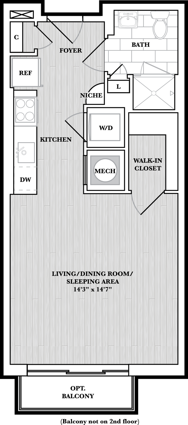 Floorplan - Cathedral Commons