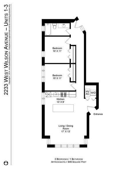 Building Photo - 2229 W Wilson Ave