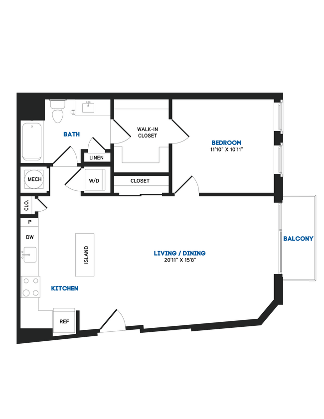Floorplan - The Chase at Bryant Street
