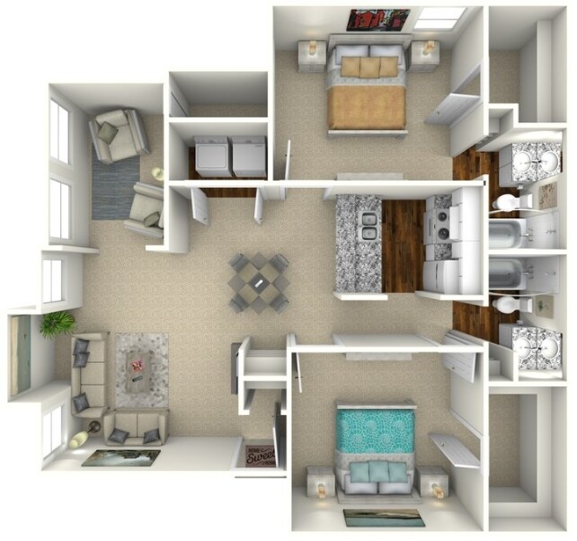 Floorplan - Hawke Apartment Homes