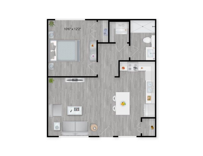 Floorplan - The Rose Apartments