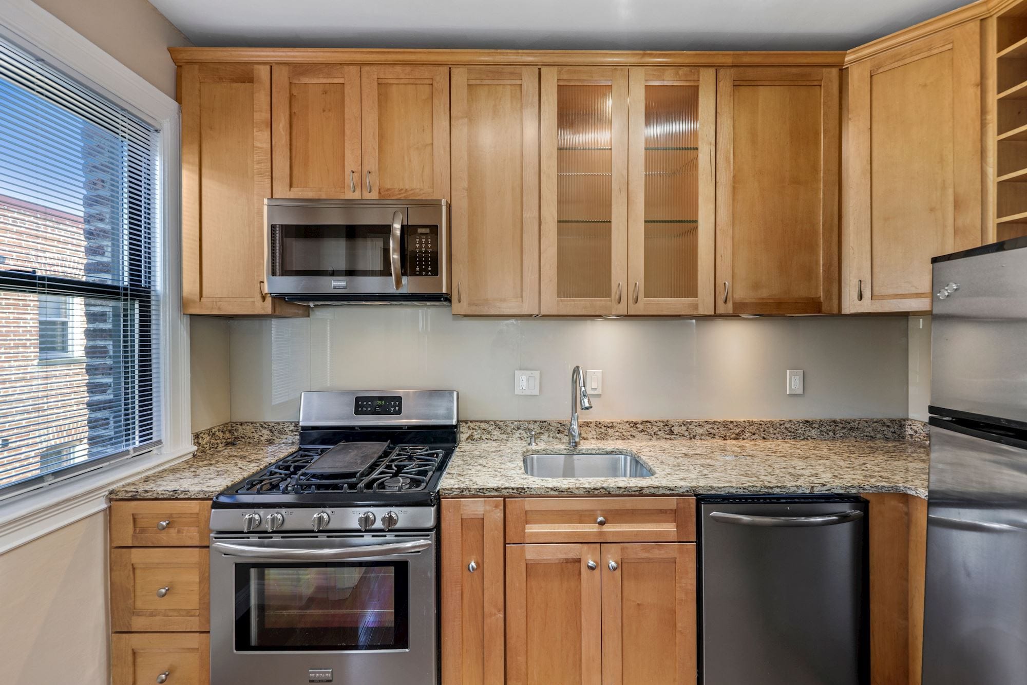 Updated, open & bright kitchen - 3616 Connecticut Ave NW