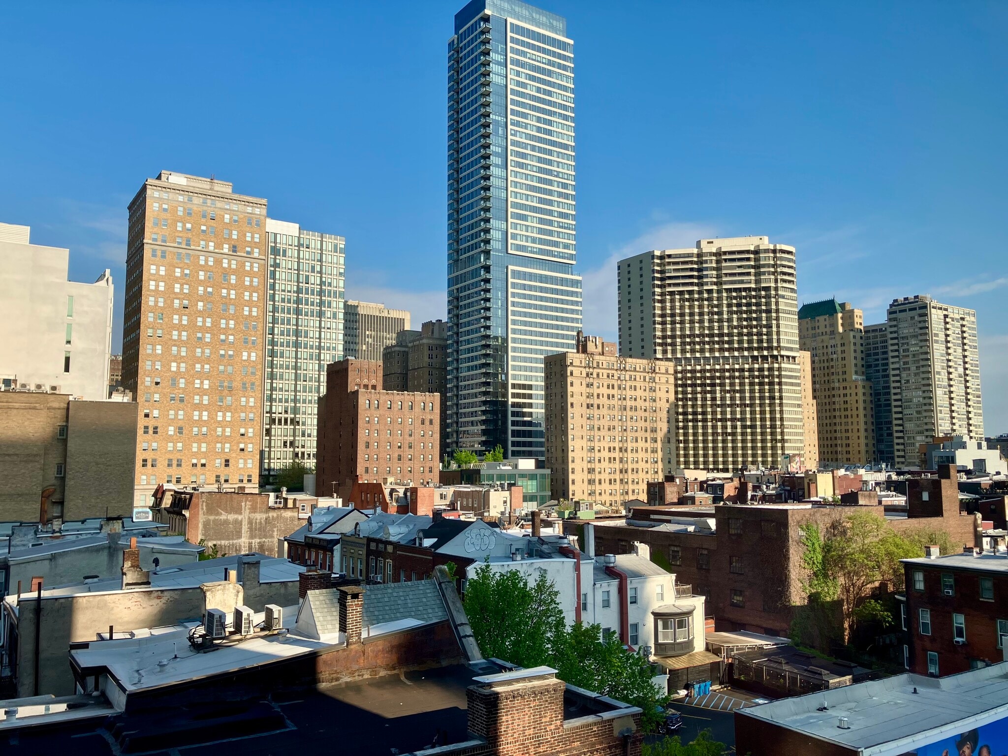 Actual view looking South East - 2101 Chestnut St