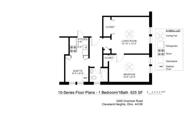 1 Bedroom - Heights Apartments on Overlook