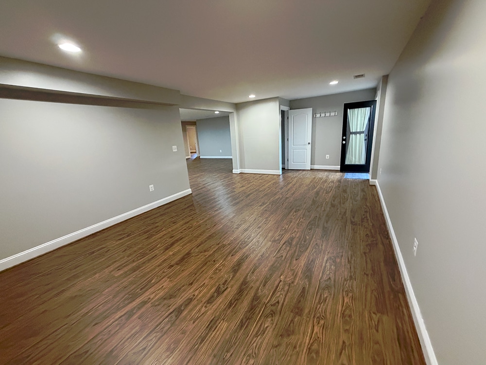A look back at the entrance - 244 Almond Dr