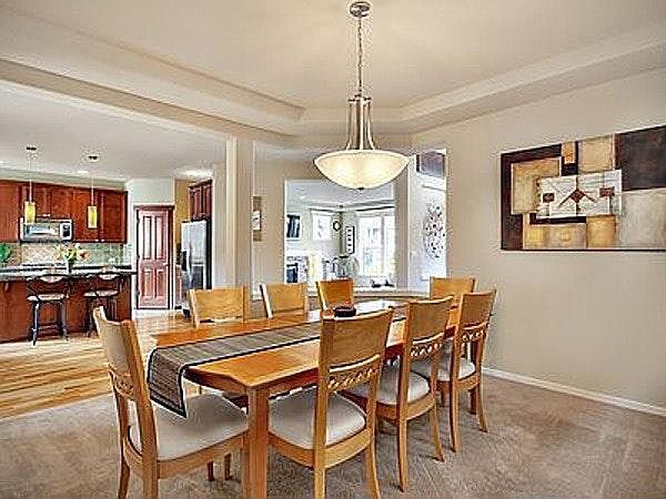 Dining opens to Kitchen - 3475 NE Meadow Way