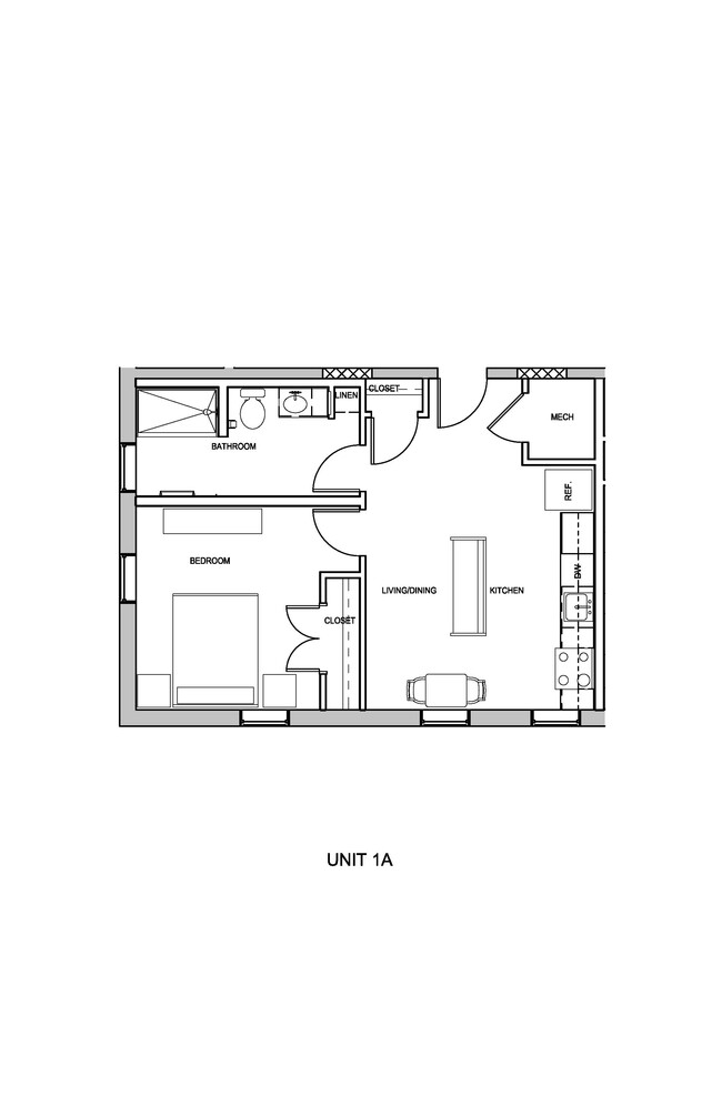 Floorplan - The Flats at Sandy Spring (Seniors 62+)