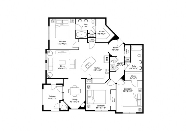 Floorplan - Lugano at Cherry Creek