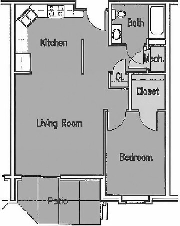 1BR/1BA - Park Meadow