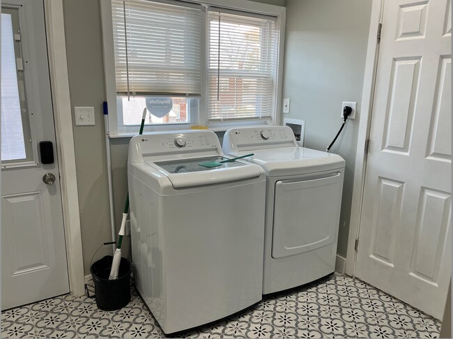 laundry room + half bath - 260 S Highland Ave