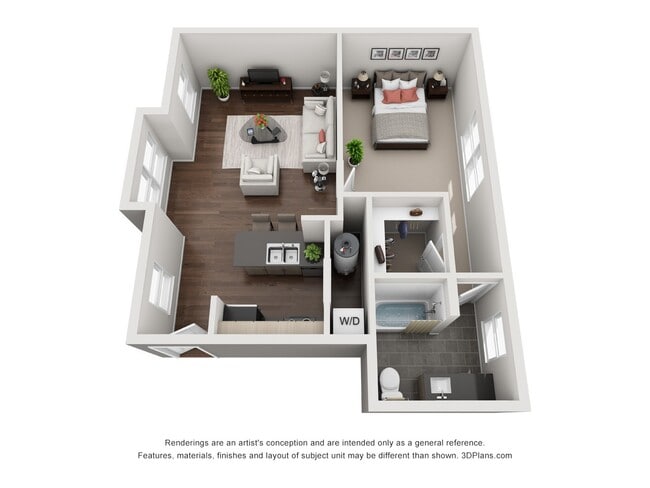 Floorplan - Residences at Woodbine Park