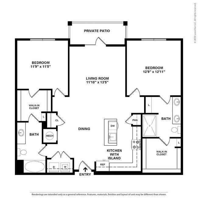 Floorplan - Lantower Waverly