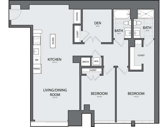 Floorplan - The Channel