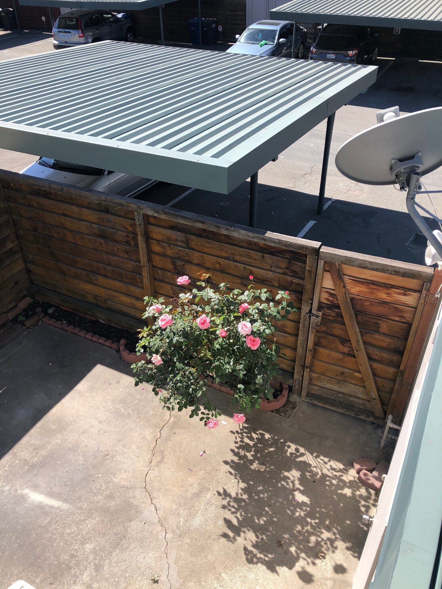 Patio and 2 parking spaces - 3555 Northwood Dr