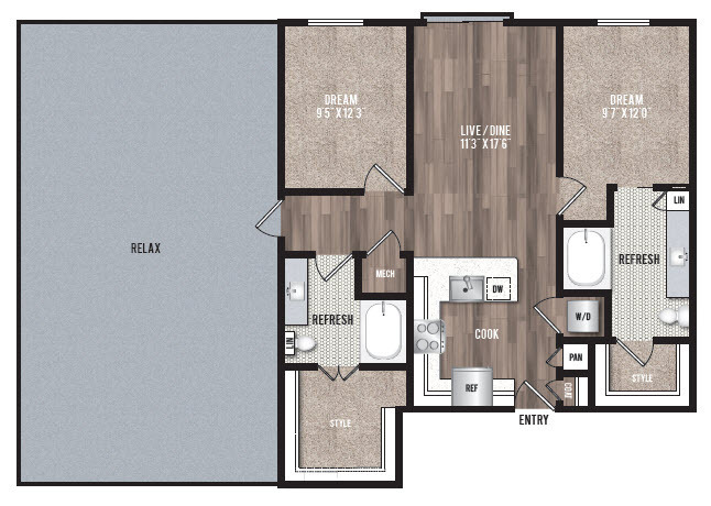 Floorplan - Victor Prosper