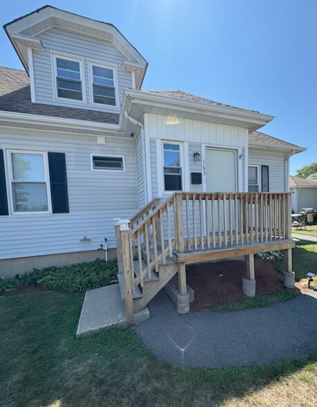side entrance - 163 Burgess Ave