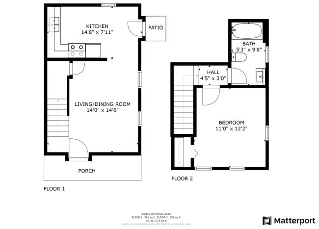Floorplan - TJC Apartments