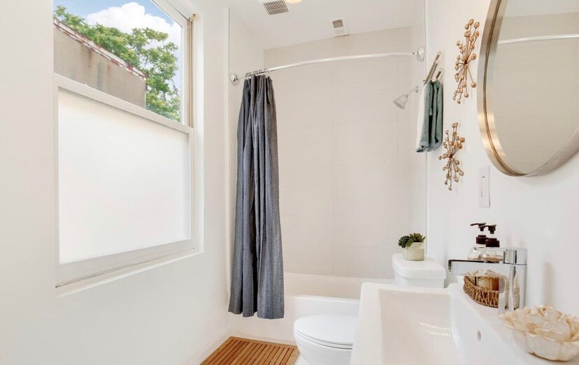 One of two full baths - 330 Elm St NW
