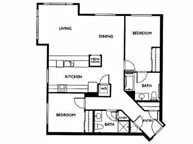 Floorplan - LaVie at Queen Anne