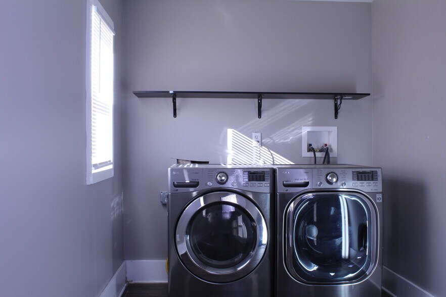 Modernized laundry room - 441 Crosby St NW