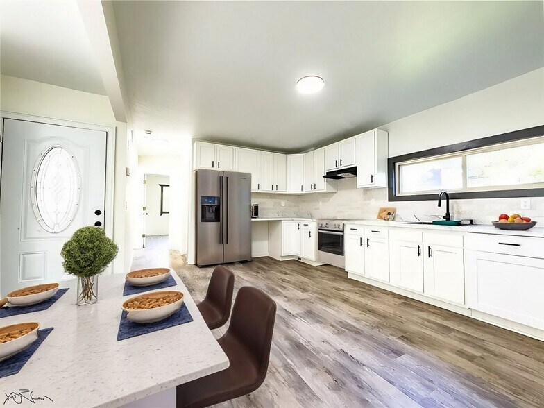 Virtually Staged Kitchen - 2483 E 89th St