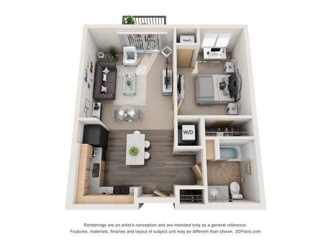 Floorplan - Sundance Apartments