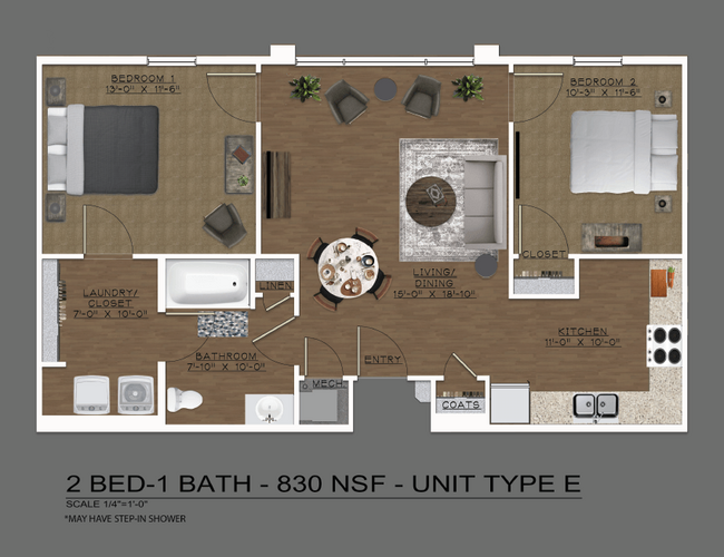 Floorplan - The Livingston