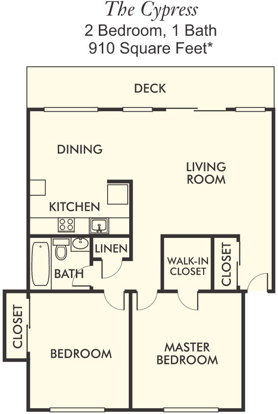 Floorplan - Cypress Pointe