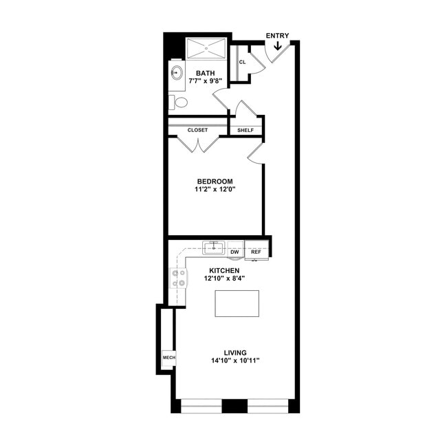 Floorplan - The Residences on Appleton, A 55+ Community