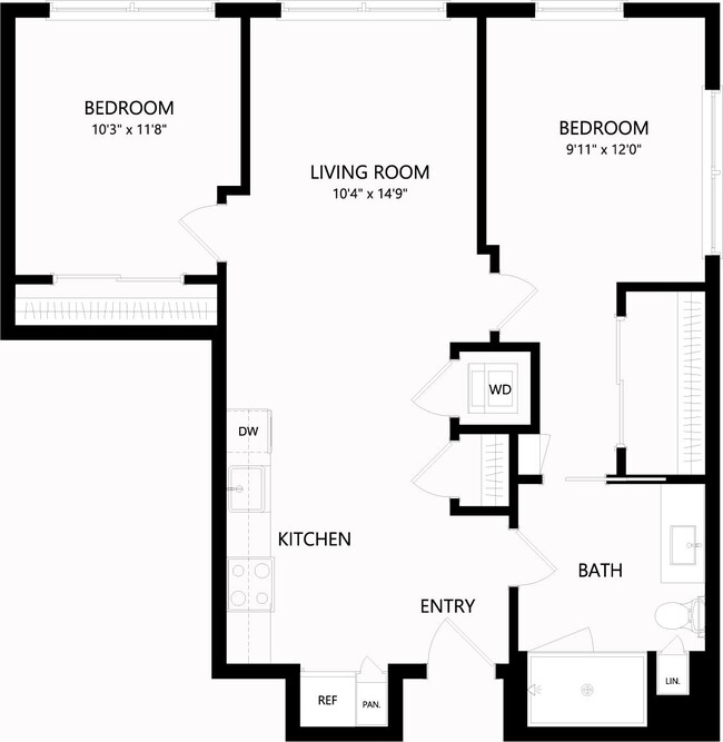 Floorplan - Huxley