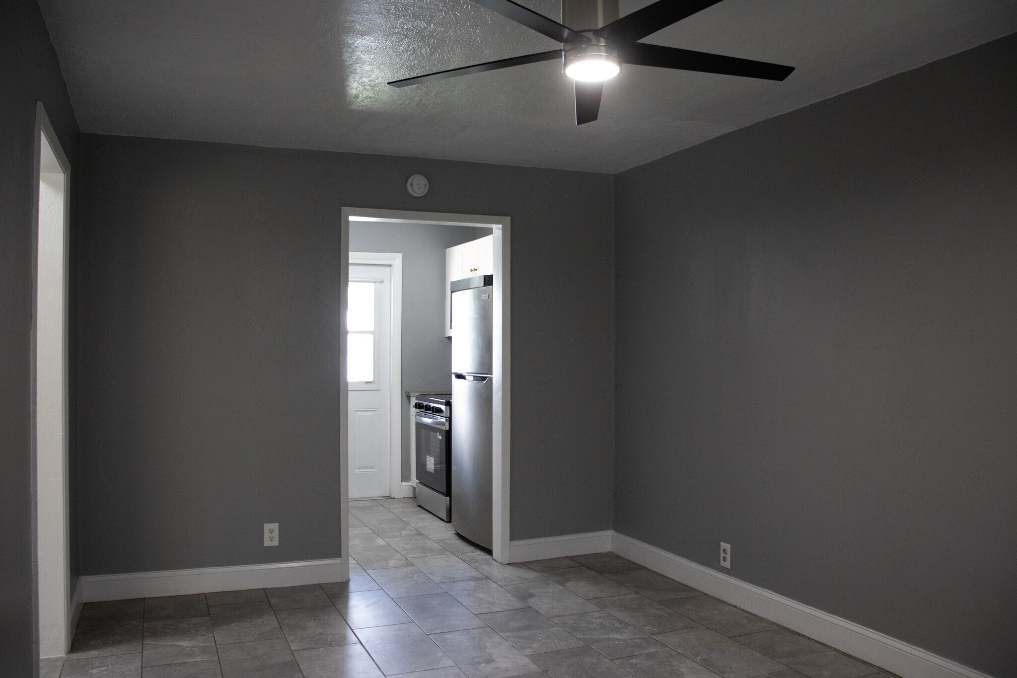 Living room view to Kitchen - 128 NW 13th Avenue