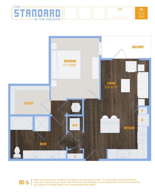 Floorplan - Standard in the Heights