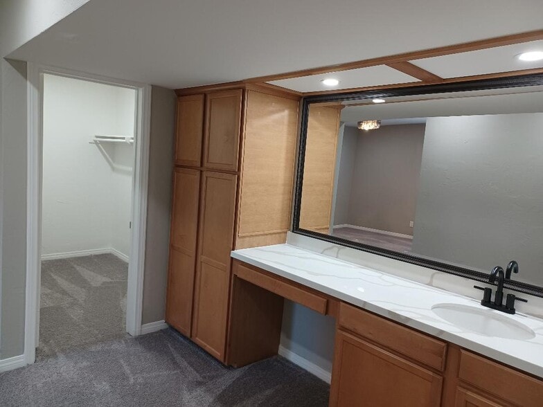 Master Vanity and closet - 1440 Lambert W Rd