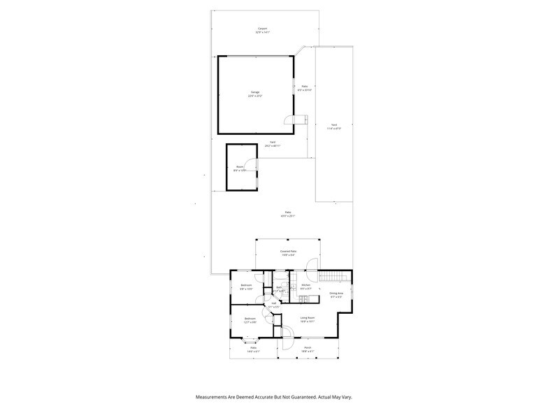 Main floor / Yard / Garage - 3610 Kearney St