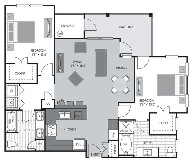 Floorplan - Berkshire Santal