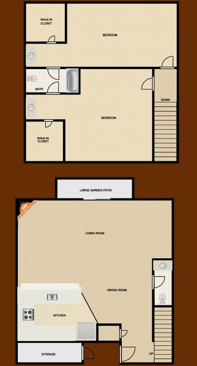 2BR/1.5BA - The Mila Apartments