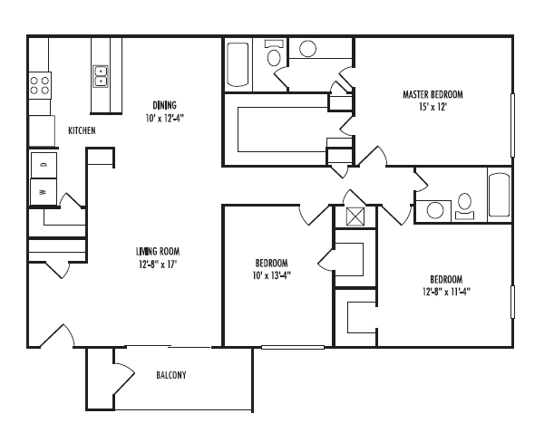 3BR/2BA - Summer Creek