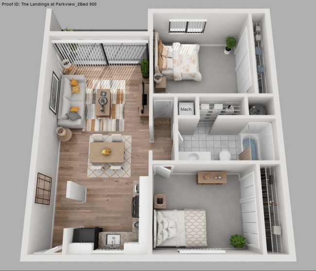 Floorplan - Mirage at Southpoint