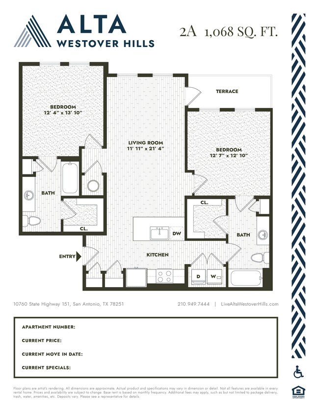 Floorplan - Alta Westover Hills