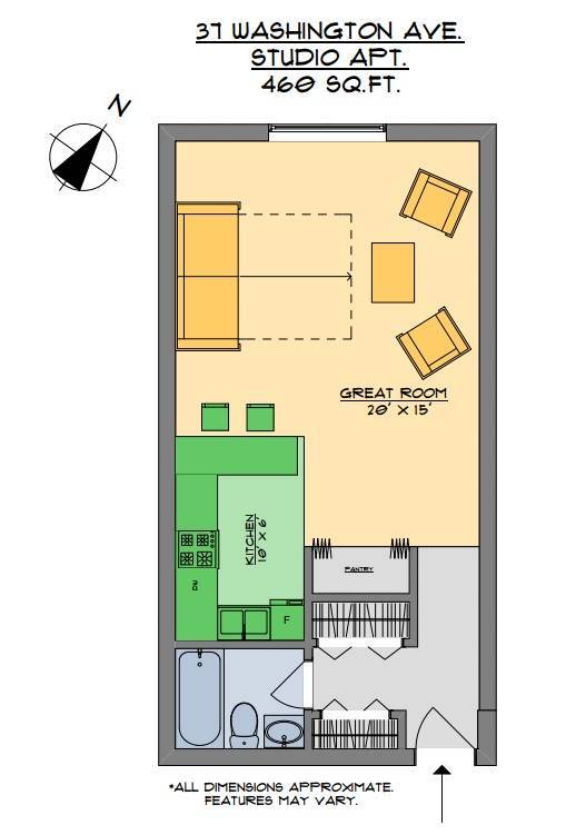 Floorplan - Burkey Apartments