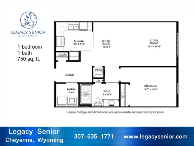 Floorplan - Legacy Cheyenne Senior Residences