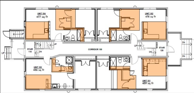 Floorplan - Graham Apartments