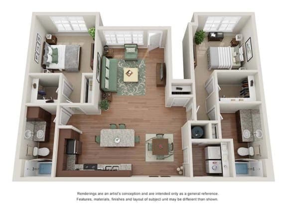 Floorplan - Flora 4050